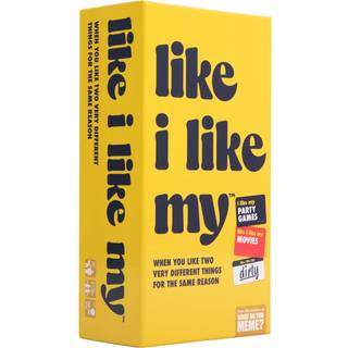 Vad är du meme? Som om jag gillar mitt - det vuxna festspelet med lustiga jämförelser - Dirty Adult Card Games for Parties Medium