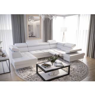 GALAKSE MAX II RELAX ÆGTE LÆDER HJØRNESOFA  215x350x170 - L-1 , HØJRE