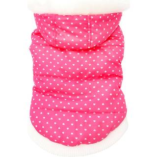 Elsa Hundejakke - Hjerter / Størrelse 25
