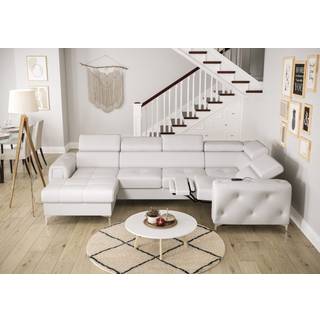 ORIONIS MAX III RELAX ÆGTE LÆDER HJØRNESOFA  165x320x190 CM - L-1 , HØJRE