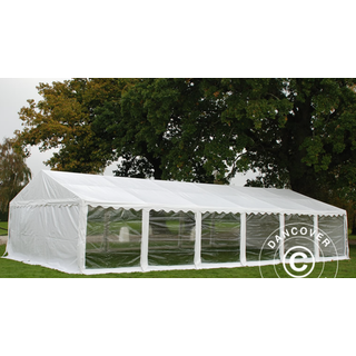 Partytelt Festtelt Exclusive 6x12m PVC, Hvid, Panorama
