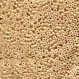 Miyuki Round Rocaille fr?perler St?rrelse 8/0 Light Caramel/Dark Beige Ceylon 22 Gram Tube