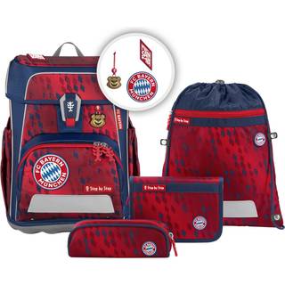 Step by Step CLOUD FC Bayern Schulranzen-Set Mia san Mia