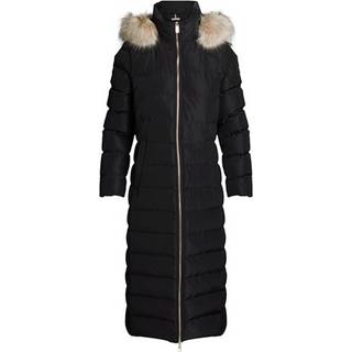 Longline Down Hooded Coat