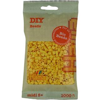 Hama Bio Midi, perler, 1.000 stk., lysegul (103) [Levering: 1-2 dage]