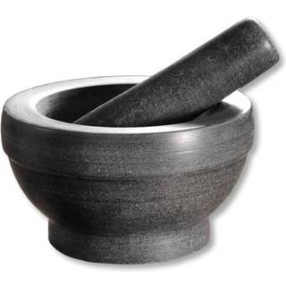 Morter med støder, 16 cm, granit - Kesper