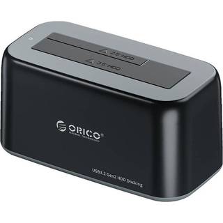 ORICO docking station for 2.5 / 3.5" HDD / SSD 5Gbps USB-C to USB-C/A (black)