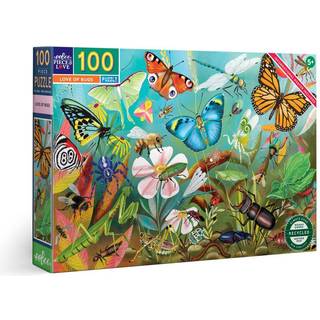 eeBoo Puzzle 100 pcs - Love of Bugs