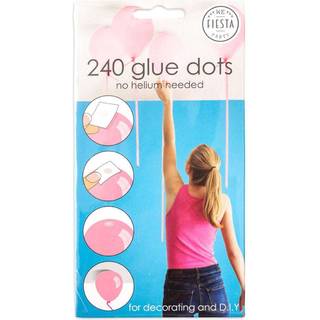 Ballon Tape Til Ophæng/ Glue Dots - 240 Stk - ca. 1 cm (Se video)