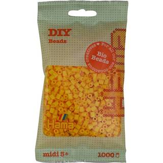 Hama Bio Midi, perler, 1.000 stk., gul (03) [Levering: 1-2 dage]