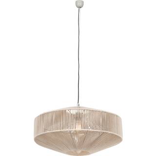 Japandi hanglamp bruin touw 61cm - Svea