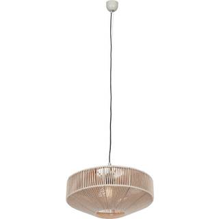Japandi hanglamp bruin touw 46cm - Svea