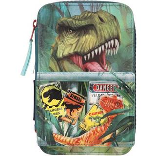 Depesche Dino World Triple Pencil Case DANGER