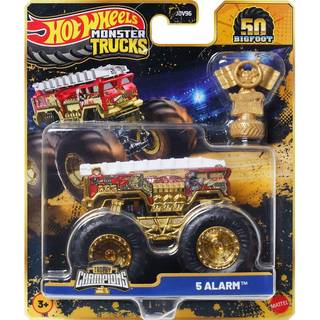 Hot Wheels Monstertrucks Bigfoot Trophy Champions Bil Blandet Udvalg