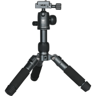 Sirui TT-50 aluminum mini table tripod with Arca ball head and smartphone holder gray