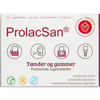 ProlacSan® sugetabletter 30 stk. - Jordbær smag