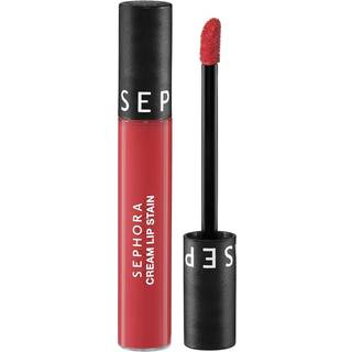 Sephora Collection - Cream Lip Stain - Matte Liquid Lipstick - Mat Flydende Læbestift - Cream Lip Stain-24 132 Acid Coral - For Women