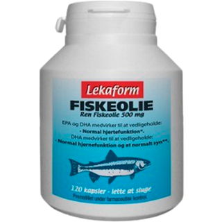 Lekaform Fiskeolie (120 kaps)