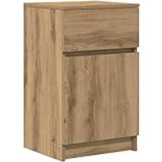 Sengebord 39X35X65 Cm Konstrueret Træ - 1 / artisan eg