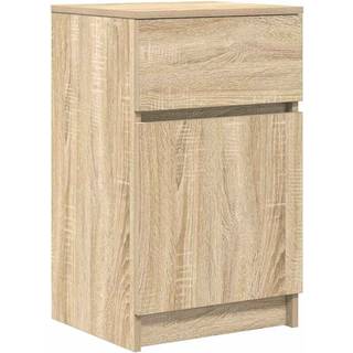 Sengebord 39X35X65 Cm Konstrueret Træ - 1 / Sonoma-eg