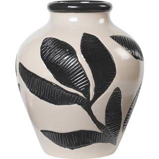 Broste Copenhagen Herbert Vase 30 Cm - Vaser Keramik Sort - 14463440