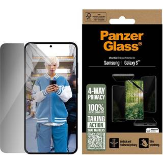 PanzerGlass ECO MATRIX 4-way Privacy Screen Protector Samsung Galaxy S25 | Ultra-wide Fit