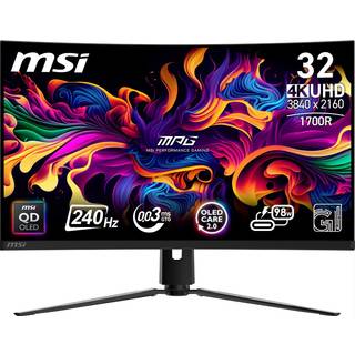 32" MSI MPG 321CURXDE QD-OLED - OLED monitor - curved - 32" - HDR