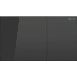 Geberit betjeningsplade Sigma 70 i sort glas