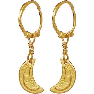 Odessa Øreringe, Gold Plated