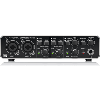 Behringer U-Phoria UMC204HD USB-lydgrænseflade