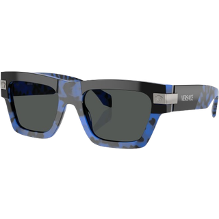 Versace Mand VE4464 545887 Solbriller Acetat Blå Grå Firkantet Normal