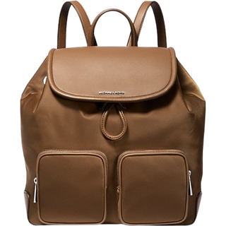 MK Cara Large Nylon Backpack - Brown - Michael Kors - ONE SIZE