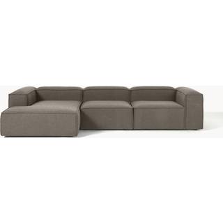 Modulær hjørnesofa Lennon i bouclé