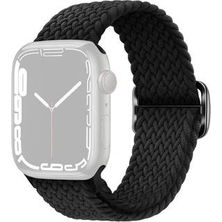 SKALO Flettet Rem Apple Watch SE 40mm - Hvid-Sort