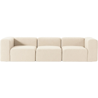 Modulært bouclé sofa Lena (4-sæders)