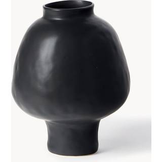 Håndlavet designvase Saki i stentøj, H 32 cm