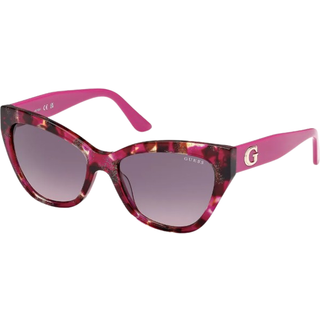 Guess Kvinde GU00204 78F Solbriller Acetat Rosa Grigio Cat Eye Normal Sfumato