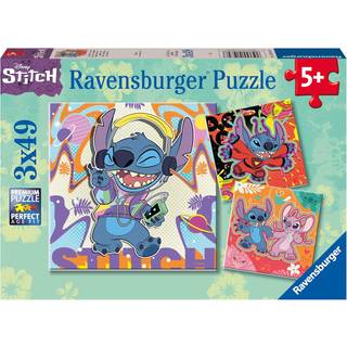 Ravensburger Disney Stitch Puslespil 3x49 Brikker