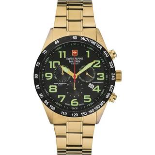Swiss Alpine Military 7047.9117 Chronograph Herrenuhr 45mm 10ATM