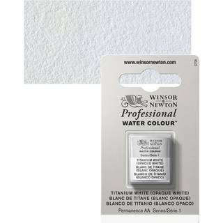 Watercolour proff. 1/2 pan Titanium White Opaque