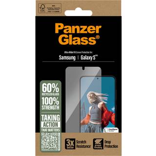 Samsung Galaxy S25 PanzerGlass Ultra-Wide Fit Beskyttelsesglas - Gennemsigtig