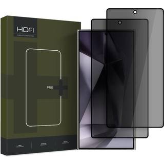 Samsung Galaxy S25 Ultra Hofi Anti Spy Pro+ Privacy Skærmbeskyttelse Hærdet Glas - 2 Stk. - Sort Kant