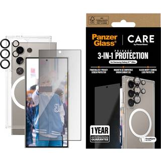 CARE by PanzerGlass Flagship 3-in-1 Privacy Bundle Samsung Galaxy S25 Ultra