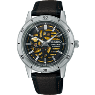 Seiko SSA461J1 Presage Style 60's Herrenuhr Automatik Skelettblatt