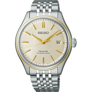 Seiko SPB478J1 Presage Armbanduhr Automatik Classic Zweifarbig