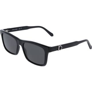 Salvatore Ferragamo SF2060SE 001 55 Solbriller Mænd Black - Black - 55mm