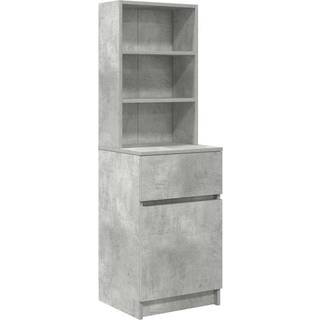 Sengebord 39X35X125 Cm Konstrueret Træ - Betongrå