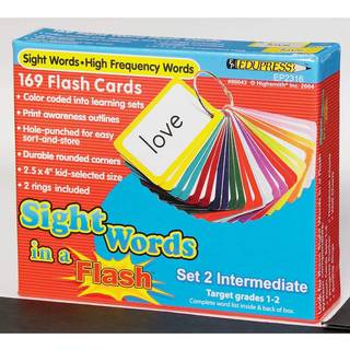 Edupress Hand2Mind-65500 Sight Words in A Flash Flashcards