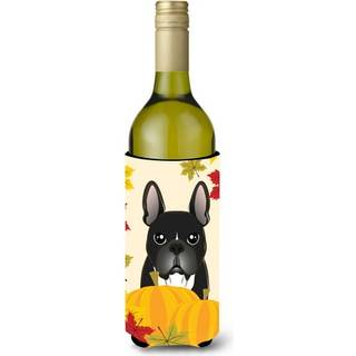 """"Carolines Treasures BB2033LITERK """"""""Fransk Bulldog Thanksgiving"""""""" Vinflaske Hugger Koozie 750ml Multicolor""""