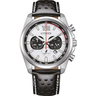 Citizen CA4640-09A Chrono Hvid/Læder Ø41 mm